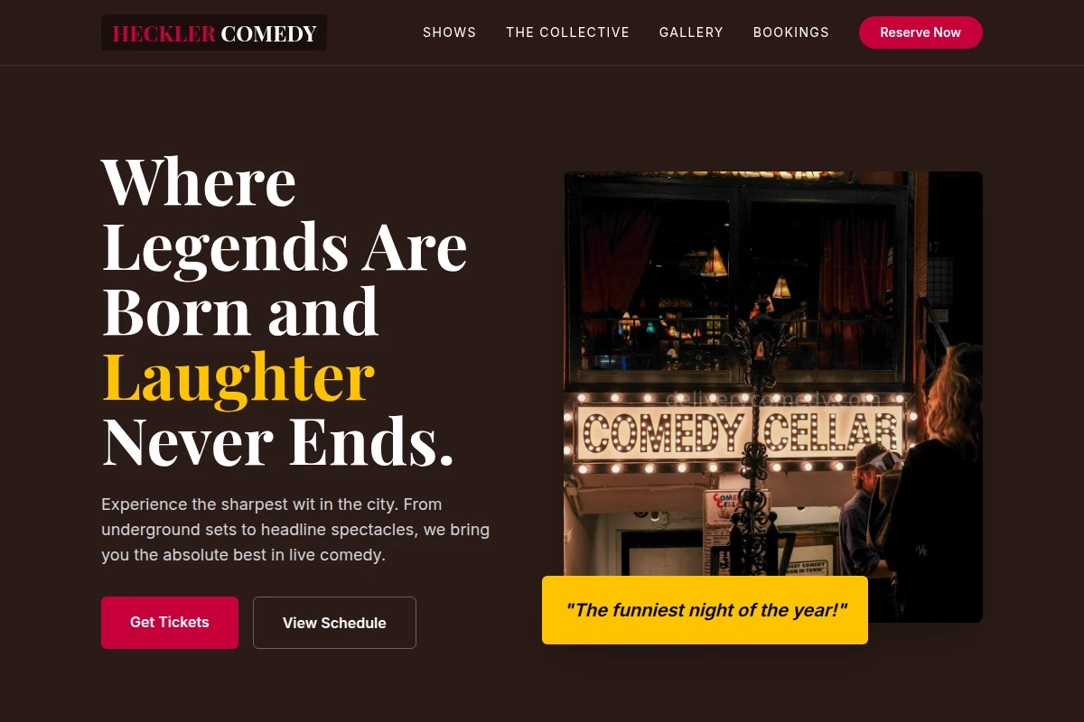 Heckler Comedy