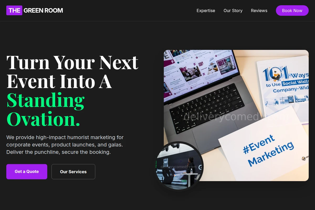 Humorist Event Marketing