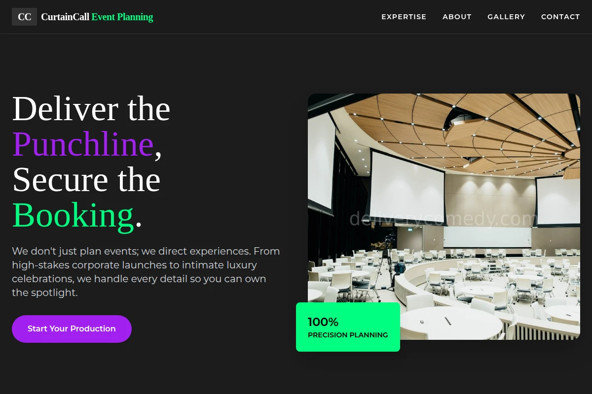 CurtainCall Event Planning