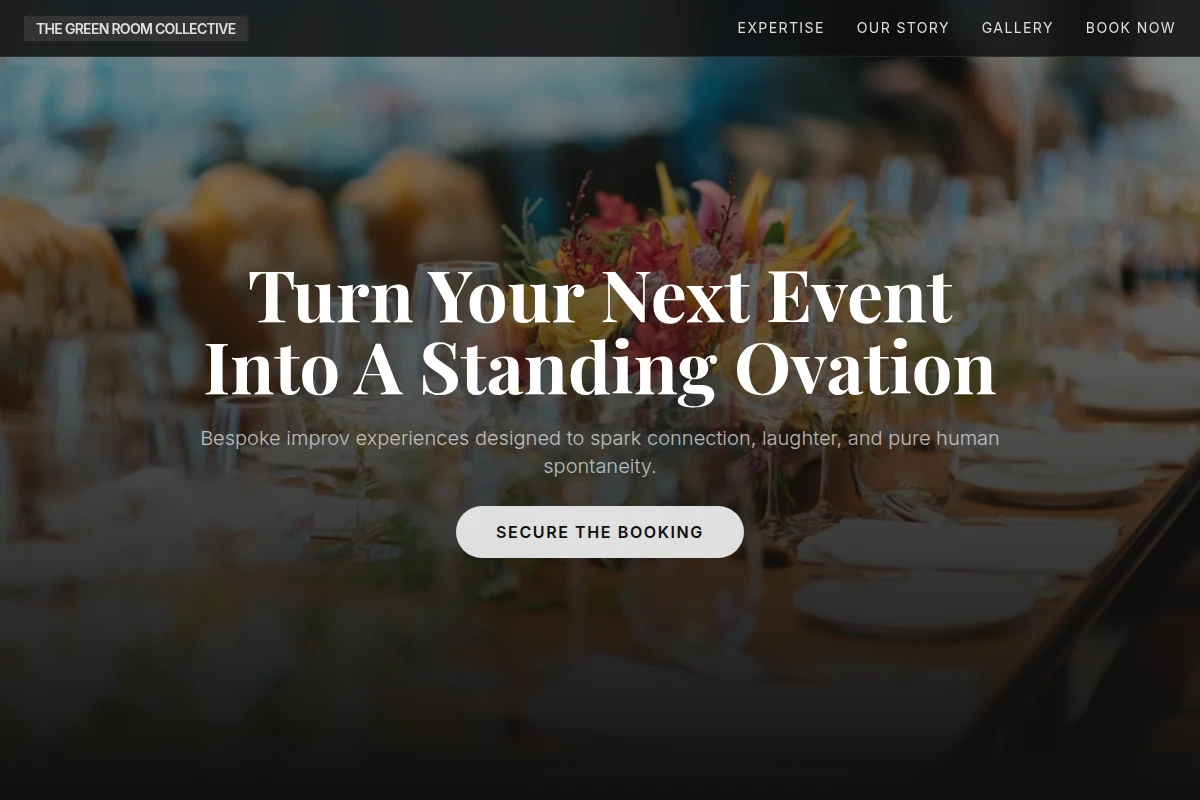 Improv Event Planning